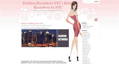 Desktop Screenshot of fashionrecruitersnyc.com